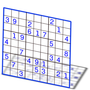 Illustration des klassischen sudoku