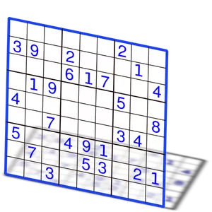 Ilustração do clássico sudoku