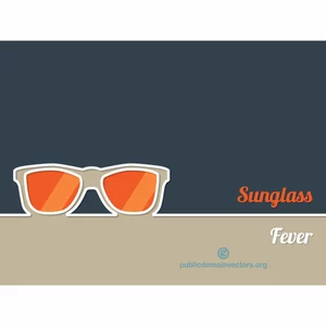 Okulary przeciwsłoneczne gorączka