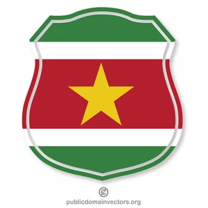 Suriname coat of arms