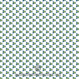 Swedish seamless pattern vector
