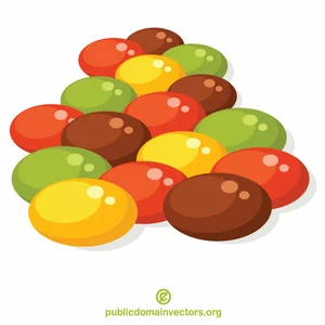 Sweet candy clip art graphics