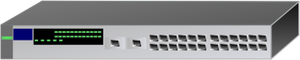 26-Port HP switch vector image