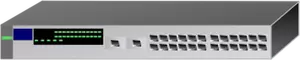 26-Port HP switch vector image