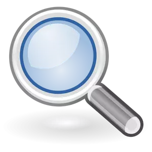 Tango system search icon vector drawing