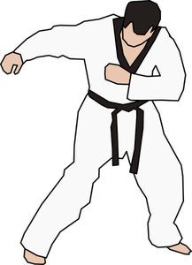 Lutador de Taekwondo