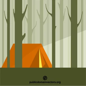 Tenda di hutan