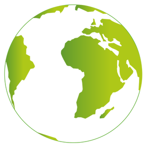 Green globe image