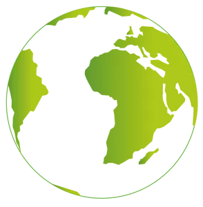 Image du globe vert