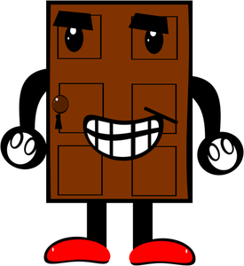 Comic door