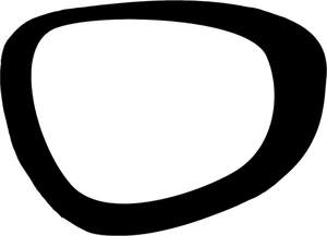 Vektor illustration av abstrakt trekantiga retro ram