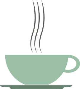 Coffee cup vector drawing