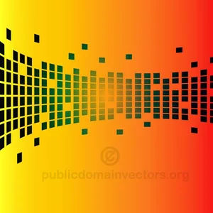 Stock vector background with tiles