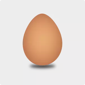 Realistisk egg