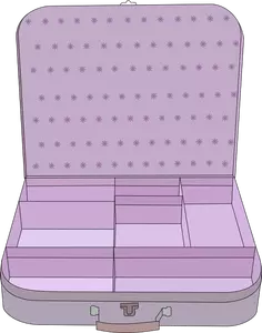 Kofferten vektorgrafikk