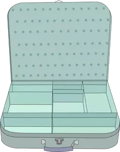 Kofferten vector illustrasjon