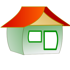 Casa pictograma vector miniaturi