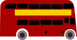 Dvojpodlažní autobus vektor