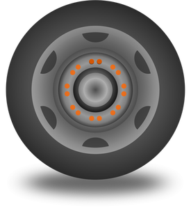Wheel vector image