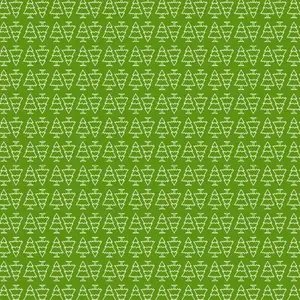 Green Christmas pattern vector