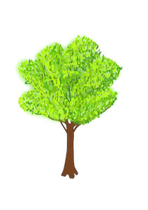 Illustrazione vettoriale di albero