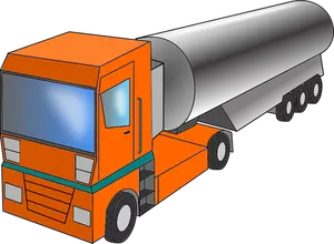 Vrachtwagen cisterne Vector