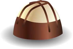 Kuva herkullisesta suklaa praliinista