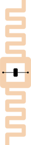 Transponder vektor illustration