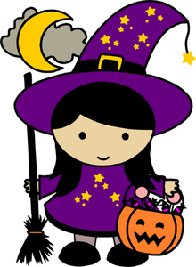 1025 halloween witch clip art images | Public domain vectors