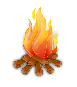 Flames Outlines clip art - vector clip art online, royalty free & public  domain