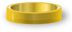 Vector illustration of classic gold ring