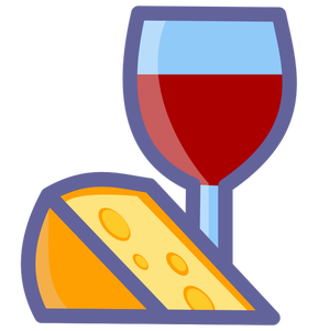 Wijn en kaas
