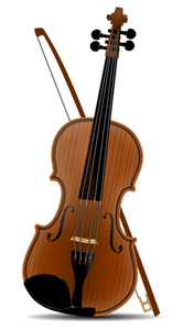 Disegno vettoriale di violino