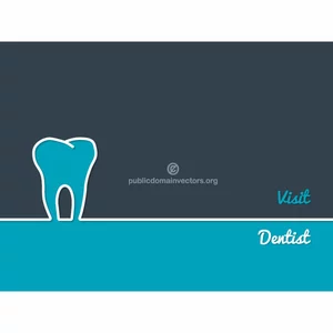Visit dentist graphic background