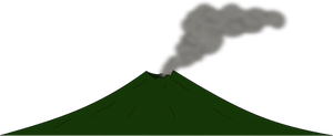 Immagine vettoriale di lava dei cartoni animati