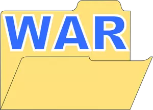 Illustration vectorielle du répertoire de la guerre