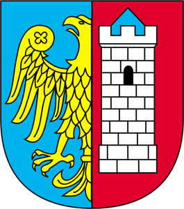 Ilustración de vector de escudo de Gliwice