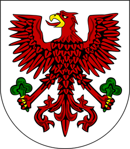 Vector image of coat of arms of Gorzow Wilekopolski