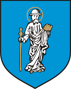 Vector de la imagen del escudo de la ciudad de Olsztyn