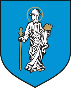 Gambar vektor lambang kota Olsztyn