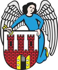 Vektor seni klip lambang kota Torun