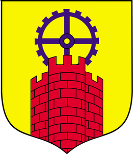 ClipArt vettoriale dello stemma della città di Zabrze