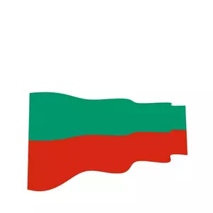 Flaga Bułgarii wektor