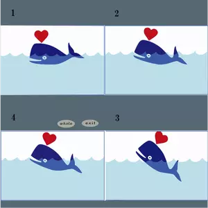 Fumetto della balena