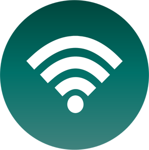 Yeşil WiFi sinyal