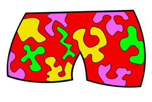 Vektorgrafikk utklipp av bukser