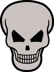Evil skull image
