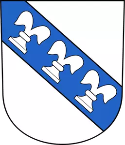 Vectorafbeeldingen van wapenschild van Illnau stad