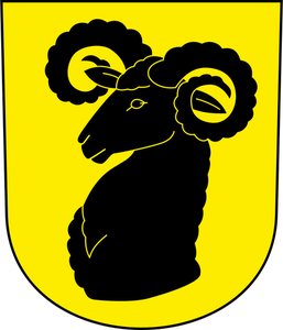 Wildberg stemma immagine vettoriale
