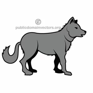 Wolf vector image